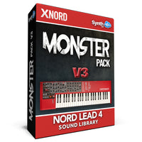 LDX161 - ( Bundle ) - Monster Pack V3 + Synth Vision V.1 - Nord Lead 4