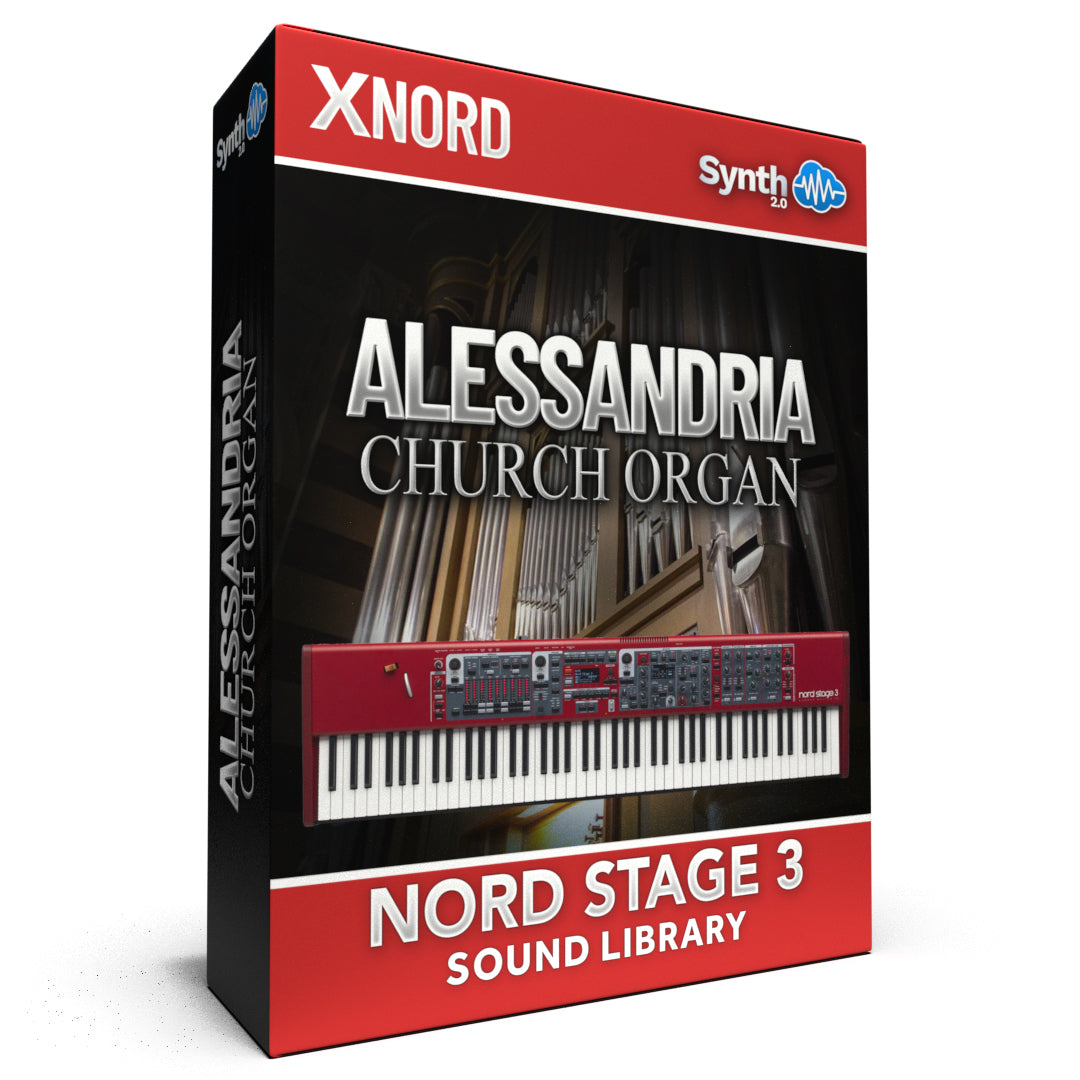 RCL016 - ( Bundle ) - Alessandria Organ + Pipes & Samples - Nord Stage 3