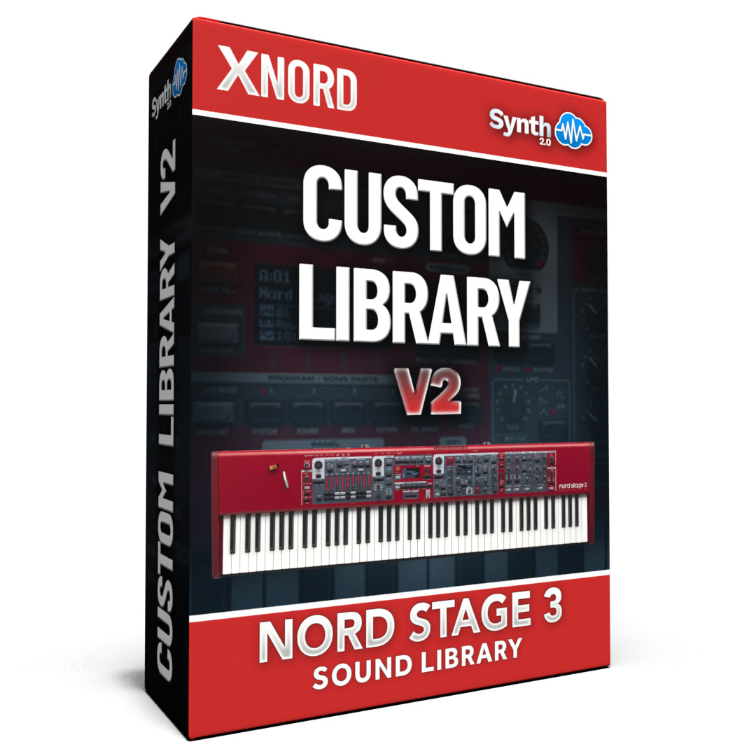 GPR010 - ( Bundle ) - Custom Library V1 + V2 - Nord Stage 3
