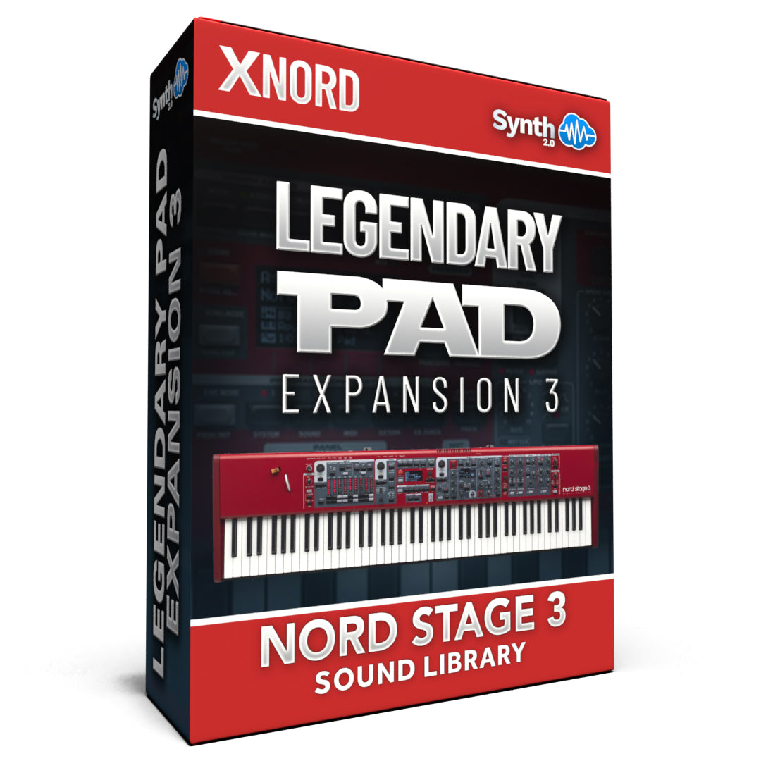 DVK018 - Legendary Pads Expansion 03 - Nord Stage 3 ( 15 presets )
