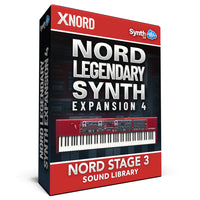 DVK020 - ( Bundle ) - Nord Legendary Synth Expansion 04 + Legendary Pads Expansion 03 - Nord Stage 3