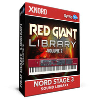ASL002 - Red Giant Library Vol.2 - Nord Stage 3 ( 42 presets )