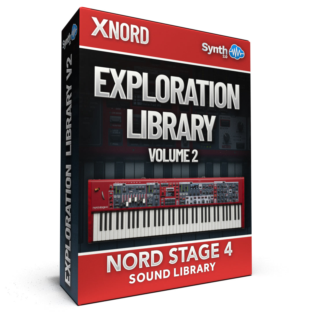 PXL002 - Exploration Library Vol. 2 - Nord Stage 4 ( 25 presets )