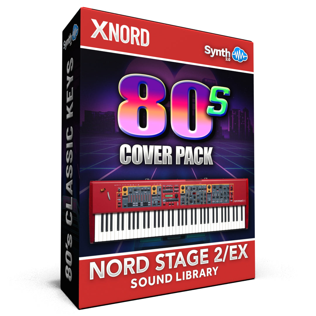LDX162 80 s Cover Pack Nord Stage 2 2 EX Synthcloud di