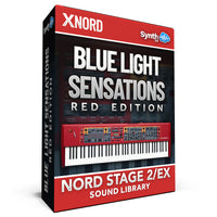 GPR015 - Blue Light Sensations (Red Edition) - Nord Stage 2 / 2 EX ( 30 presets )