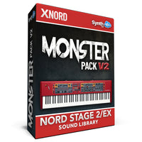 LDX067 - ( Bundle ) - Synth Attack + Monster Pack V2 - Nord Stage 2 / 2 EX