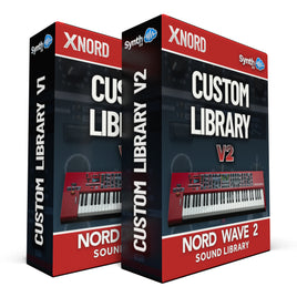 GPR010 - ( Bundle ) - Custom Library V1 + V2 - Nord Wave 2