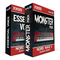SCL239 - ( Bundle ) - Monster Pack + Essential Voices - Nord Wave 2