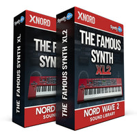 SLL025 - ( Bundle ) - The Famous Synth XL + The Famous Synth XL V2 - Nord Wave 2