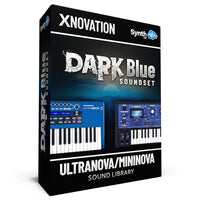 TPL000 - Dark Blue Soundset - Novation Ultranova / Mininova ( 100 presets )