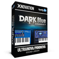 TPL000 - Dark Blue Soundset - Novation Ultranova / Mininova