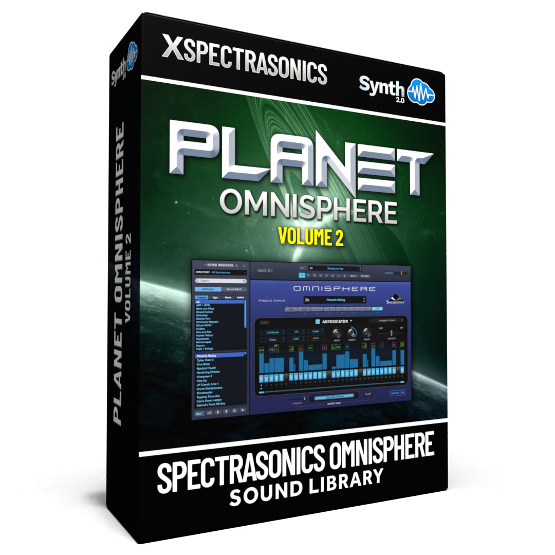 DVK007 - Planet Omnisphere Vol.2 MkII - Spectrasonics Omnisphere ( 16 presets )