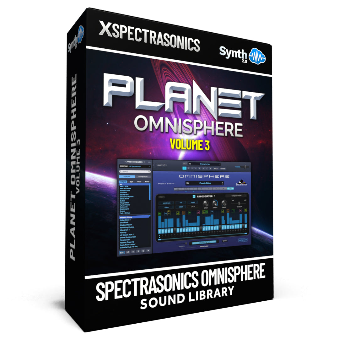 DVK008 - Planet Omnisphere Vol.3 MkII - Spectrasonics Omnisphere ( 16 presets )