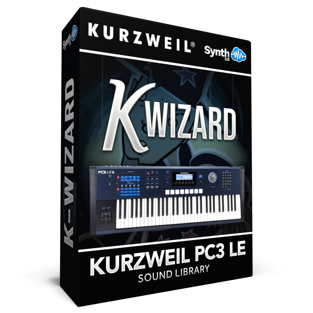 LDX139 - K-Wizard - Kurzweil PC3LE ( over 100 presets )
