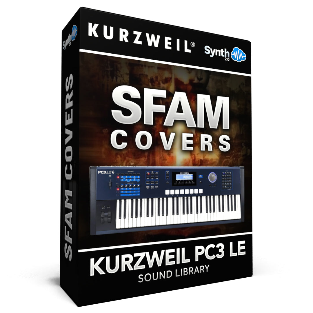 LDX140 - SFAM Covers - Kurzweil PC3LE ( 121 presets )