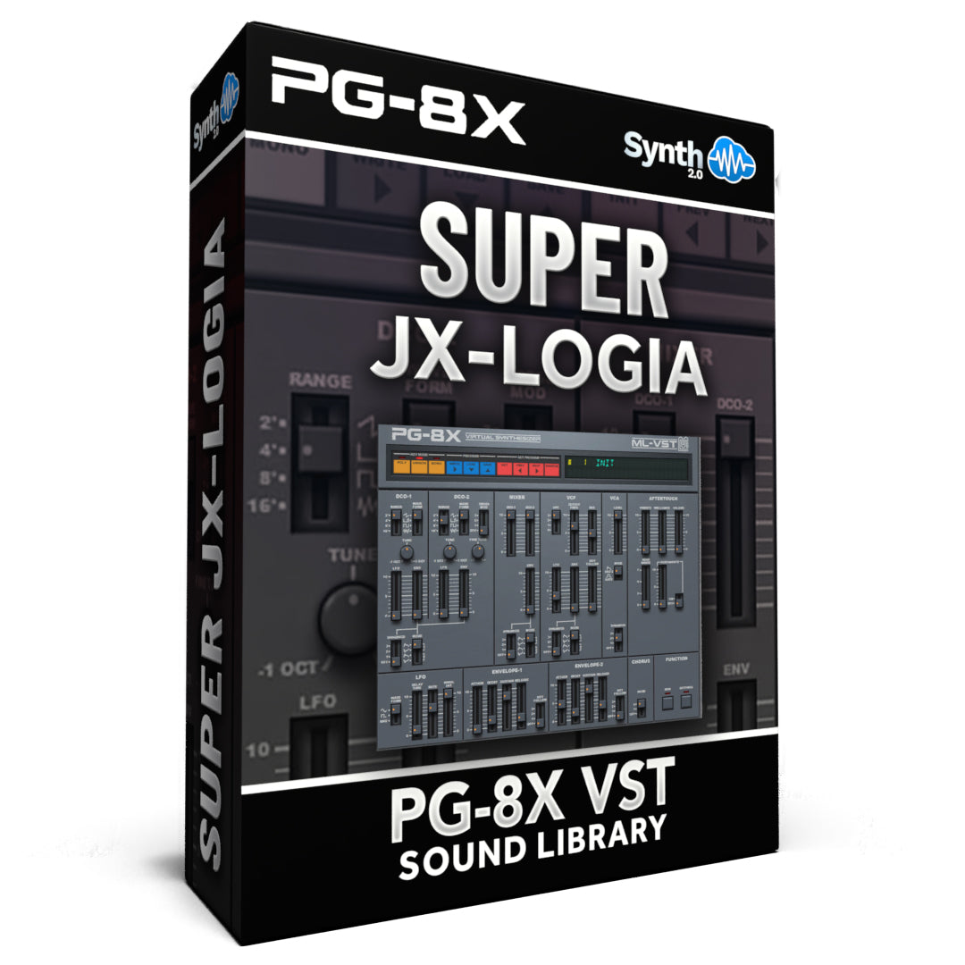 GPR019 - Super Jx-logia - Pg-8X VST ( 100 presets )