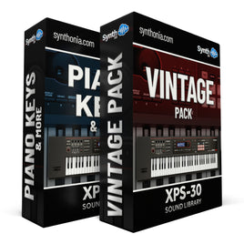 SCL396 - ( Bundle ) - Vintage Pack + Piano, Keys & More - XPS-30
