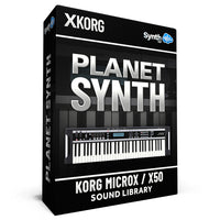 SSX104 - Planet Synth - Korg MicroX / X50 ( 18 presets )