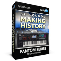 LDX305 - ( Bundle ) - 32 Sounds - Making History Vol.1 + 16 Sounds - Making History Vol.2 - Fantom