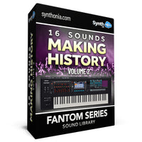 LDX305 - ( Bundle ) - 32 Sounds - Making History Vol.1 + 16 Sounds - Making History Vol.2 - Fantom