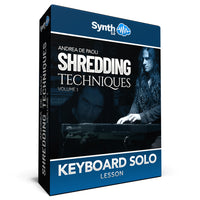 MMI011 - Keyboard Solo Lessons V1 - Shredding Techniques