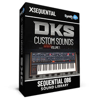 DKS009 - DKS Custom Sounds Vol.1 - Sequential OB 6 / Desktop