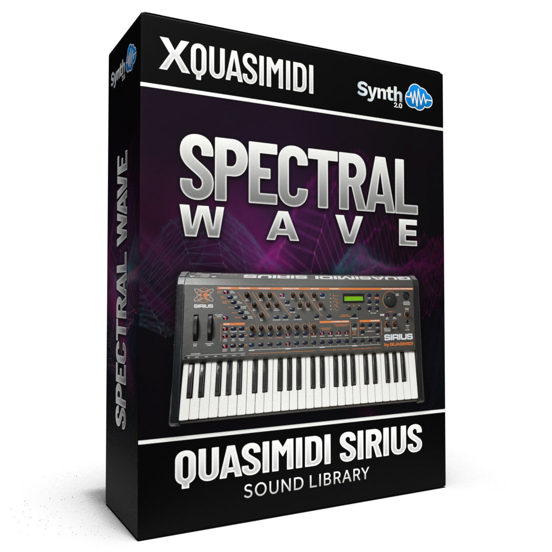 Spectral Wave Samples Pack Quasimidi Sirius 253 presets – Synthcloud