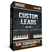 DKS003 - Custom Leads Vol.1 - Moog Sub 37 / Subsequent 37 ( 23 presets )