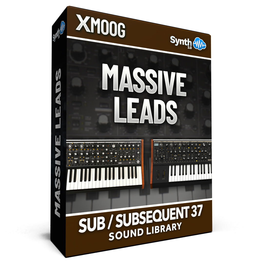 SSX127 - Massive Leads - Moog Sub 37 / Subsequent 37 ( 37 presets )
