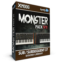 SCL380 - Monster Pack V1 - Moog Sub 37 / Subsequent 37