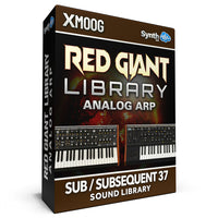 ASL036 - Red Giant Library - Analog Arp - Moog Sub 37 / Subsequent 37