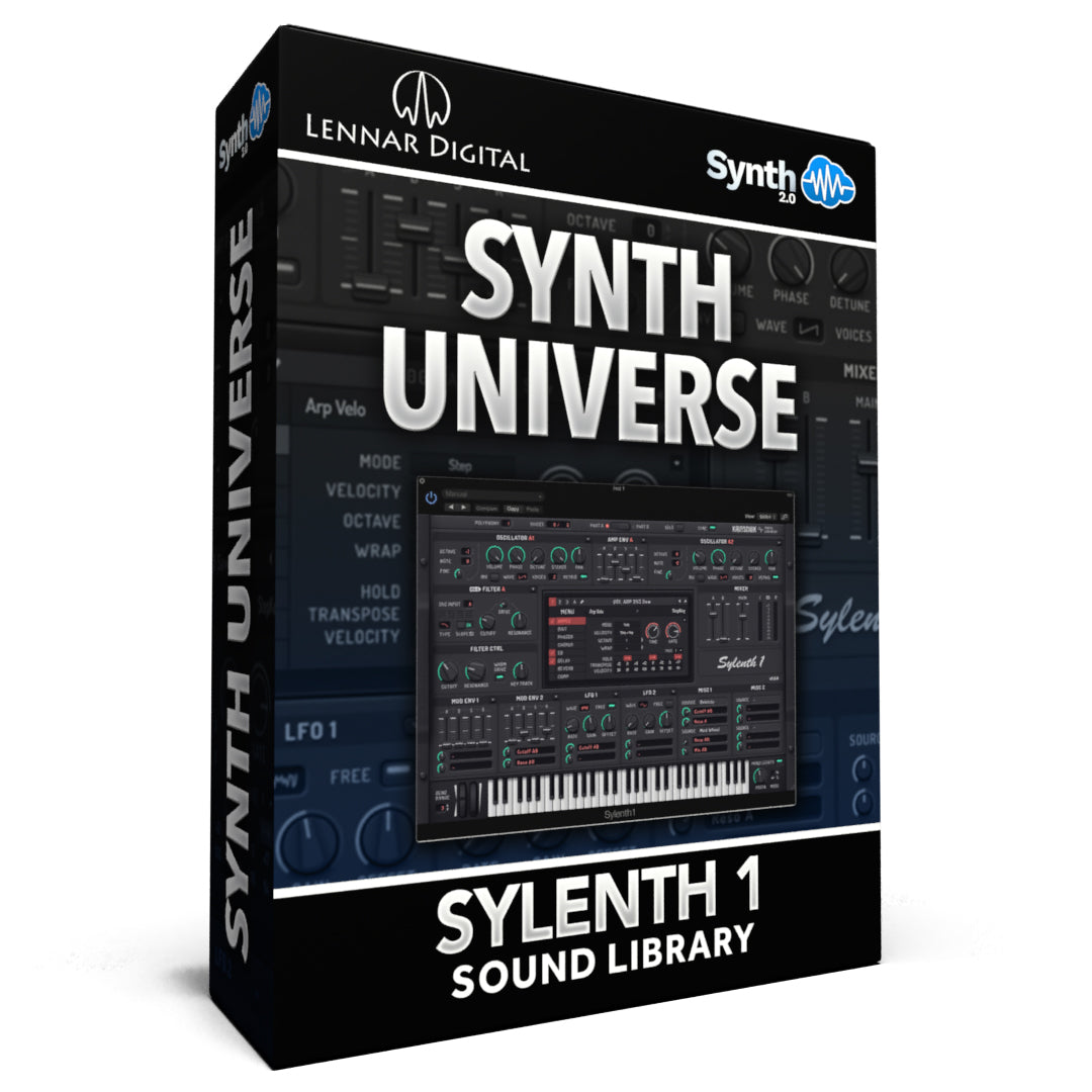 SCL118 - Synth Universe - Sylenth1 ( 25 presets )