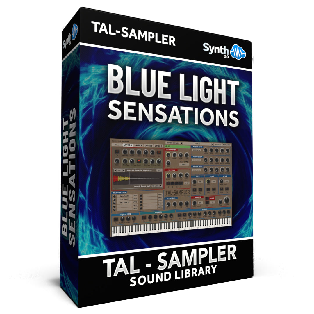 GPR011 - Blue Light Sensations - TAL Sampler ( 1867 presets )