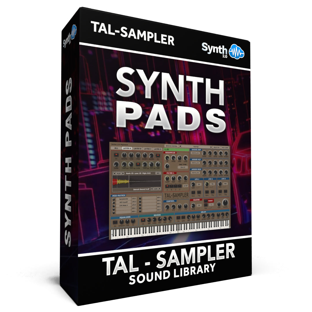 SCL390 - Synth Pads - TAL Sampler ( 128 presets )