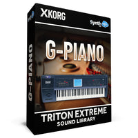 SSX106 - G - Piano V.1 - Korg Triton EXTREME ( 9 presets )
