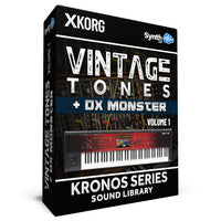 SSX005 - Vintage Tones V.1 + DX Monster - Korg Kronos Series ( over 14 branks )