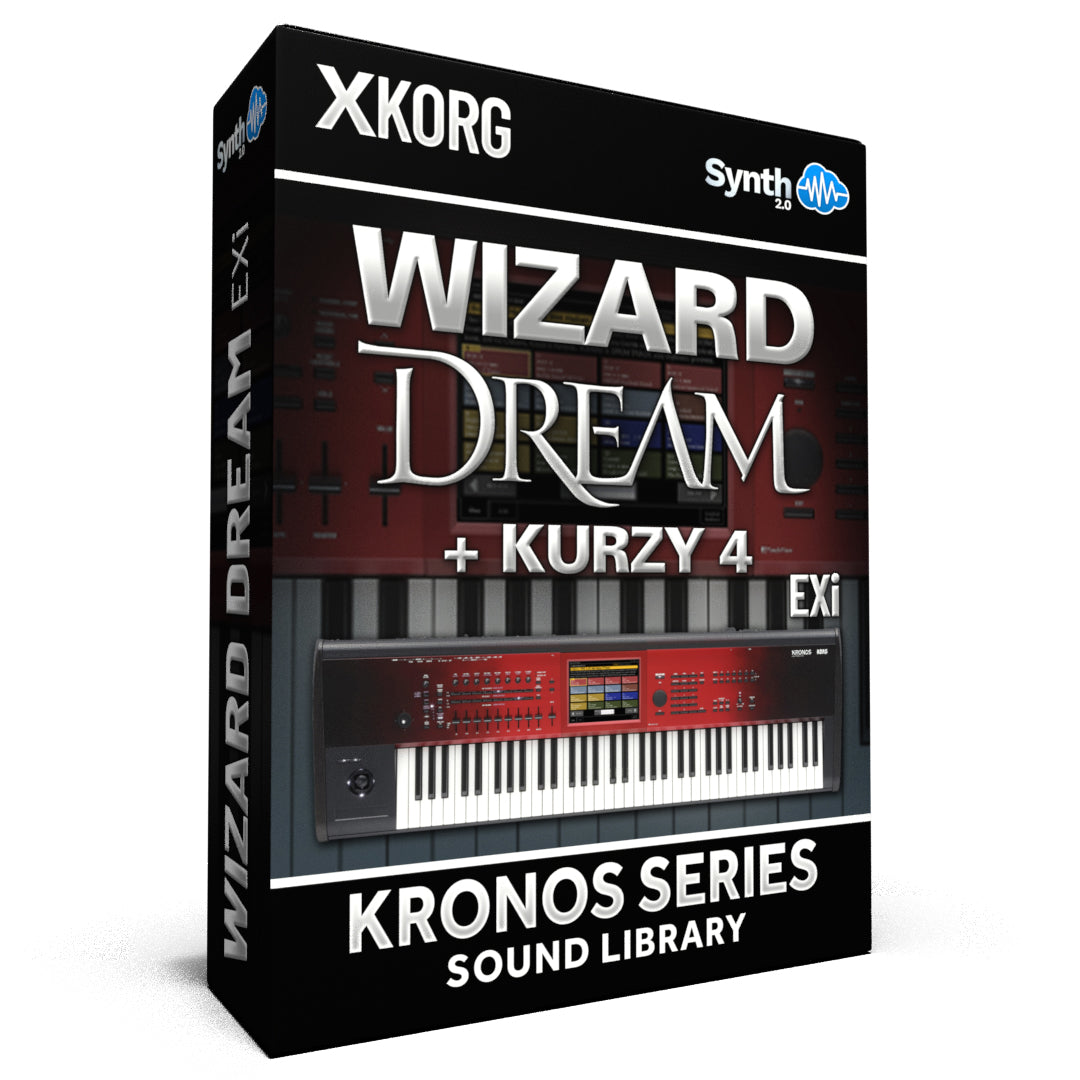 LDX207 - ( Bundle ) - Wizard Dream EXi + Kurzy 4 + Sfam Full 3.0 - Korg Kronos