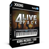 LDX006 - 4Live Pack - Korg MicroX / X50 ( 14 presets )
