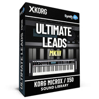 SSX102 - Ultimate Leads MKIII - Korg MicroX / X50 ( 55 presets )