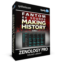 LDX307 - ( Bundle ) - Fantom 64 Sounds - Making History Vol.1 + Vol.2 + Vol.3 + Fantom Leads Pack - Zenology Pro