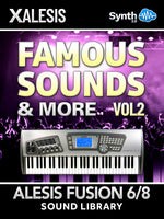 SCL037 - Famous Sounds & more V.2 - Alesis Fusion 6/8 ( 61 presets )