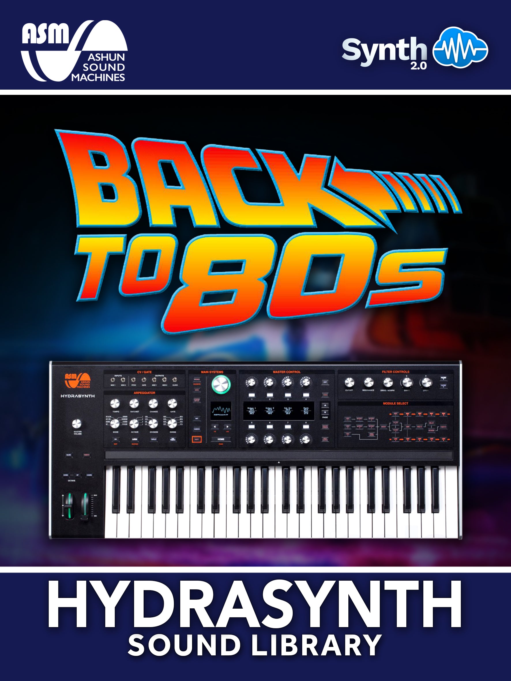 VTL019 - Back to 80s - ASM Hydrasynth Series ( 50 presets )