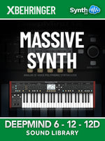 LDX237 - Massive Synth - Behringer Deepmind 6 / 12 / 12D