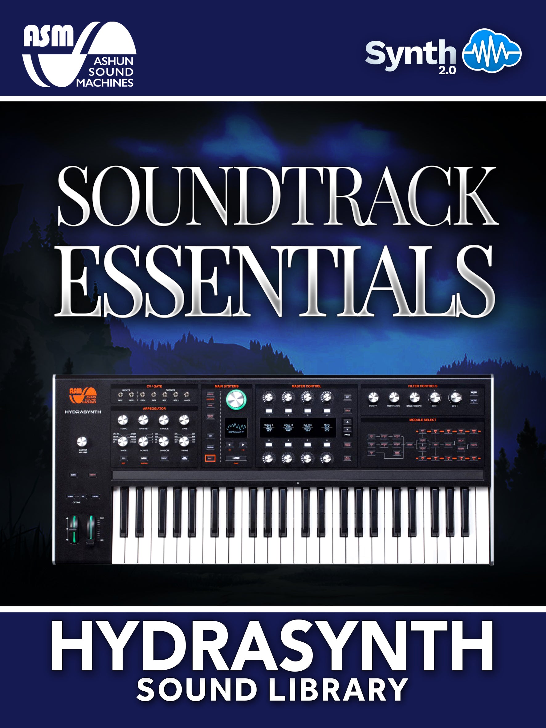 SWS033 - ( Bundle ) - Soundtrack Essentials + Space Pianos & Pads - ASM Hydrasynth Series