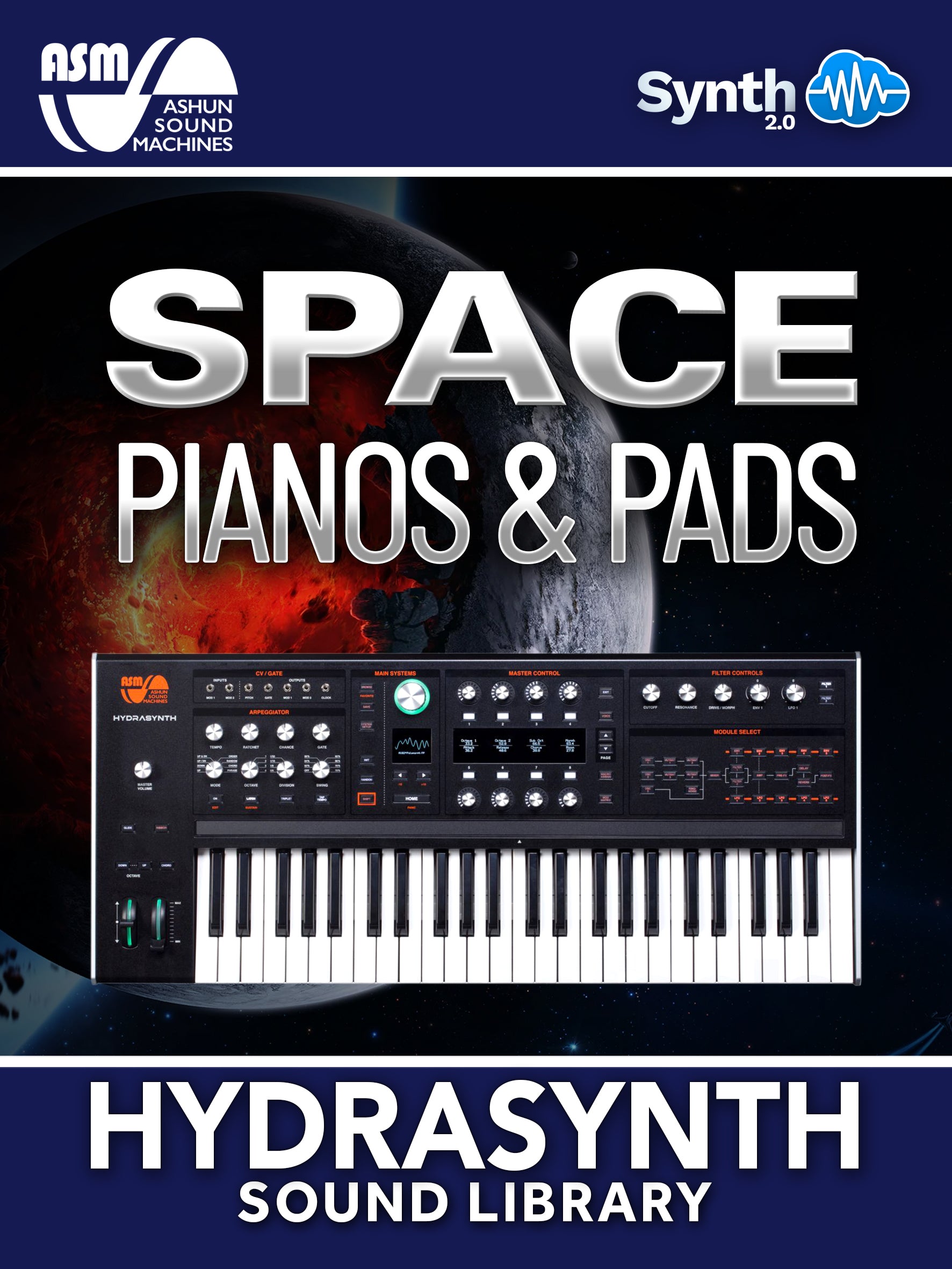 SWS033 - ( Bundle ) - Soundtrack Essentials + Space Pianos & Pads - ASM Hydrasynth Series