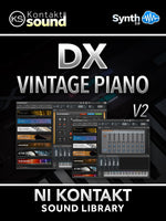 SCL052 - DX Vintage Piano V2 - Native Instruments Kontakt - Full Version