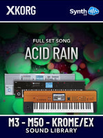 STZ041 - Full set "ACID RAIN" - KORG M3 / M50 / Krome / Krome Ex