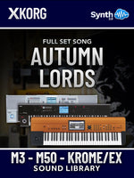 STZ009 - Full set "AUTUMN LORDS" - KORG M3 / M50 / Krome / Krome Ex