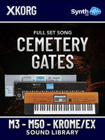 STZ008 - Full set "CEMETARY GATES" - KORG M3 / M50 / Krome / Krome Ex