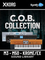 SCL010 - C.O.B. Covers + Power / Progressive Pack - KORG M3 / M50 / Krome / Krome Ex ( 35 presets )